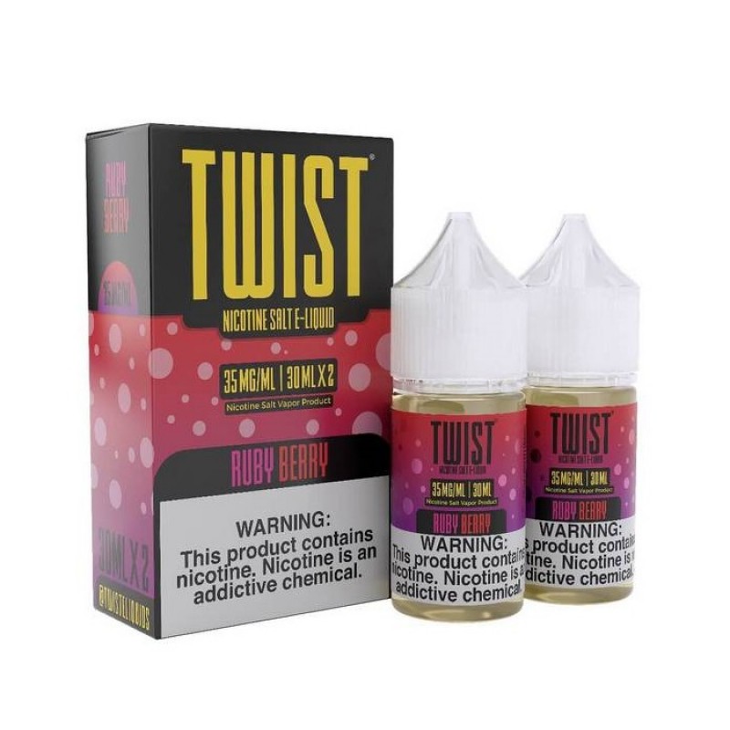 Twist Salt Ruby Berry 2x30mL, lemon twist